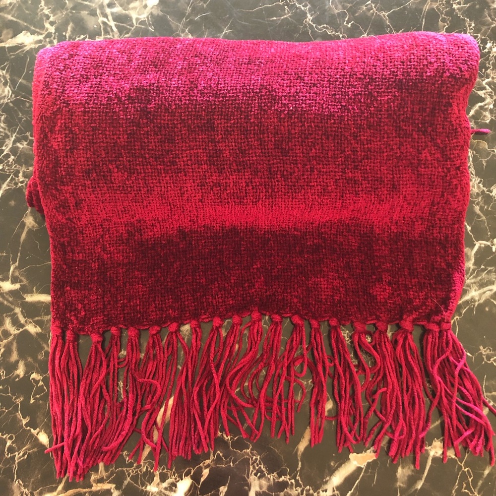 Super Soft Scarlet Scarf